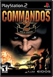 Box cover for Commandos 2: Men of Courage on the Sony Playstation 2.