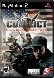 Box cover for Conflict: Global Terror on the Sony Playstation 2.
