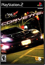 Box cover for Corvette on the Sony Playstation 2.