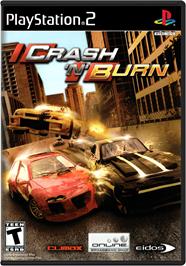 Box cover for Crash 'n' Burn on the Sony Playstation 2.