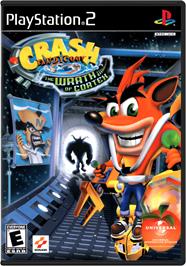 Box cover for Crash Bandicoot: The Wrath of Cortex on the Sony Playstation 2.