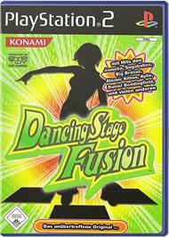 Box cover for Dancing Stage Fusion on the Sony Playstation 2.