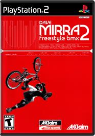 Box cover for Dave Mirra Freestyle BMX 2 on the Sony Playstation 2.