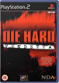 Box cover for Die Hard: Vendetta on the Sony Playstation 2.