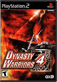 Box cover for Dynasty Warriors 4 on the Sony Playstation 2.