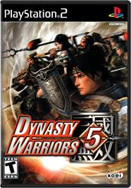 Box cover for Dynasty Warriors 5 on the Sony Playstation 2.