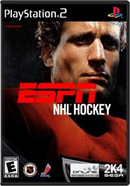 Box cover for ESPN NHL Hockey on the Sony Playstation 2.