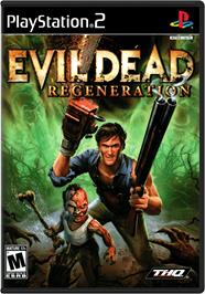 Box cover for Evil Dead: Regeneration on the Sony Playstation 2.