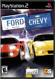 Box cover for Ford Vs. Chevy on the Sony Playstation 2.