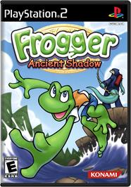 Box cover for Frogger: Ancient Shadow on the Sony Playstation 2.