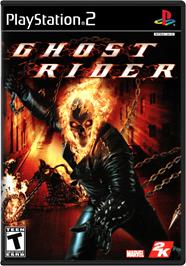 Box cover for Ghost Rider on the Sony Playstation 2.