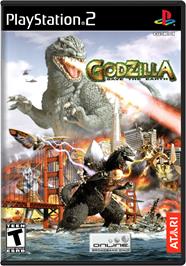 Box cover for Godzilla: Save the Earth on the Sony Playstation 2.