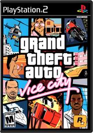 Box cover for Grand Theft Auto Double Pack on the Sony Playstation 2.