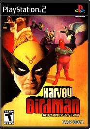 Box cover for Harvey Birdman: Attorney at Law on the Sony Playstation 2.