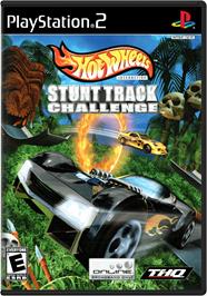 Box cover for Hot Wheels: Stunt Track Challenge on the Sony Playstation 2.