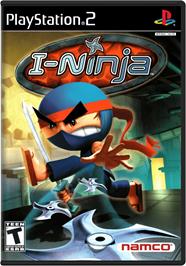 Box cover for I-Ninja on the Sony Playstation 2.