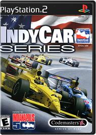 Box cover for INDY Car Series on the Sony Playstation 2.