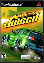 Box cover for Juiced on the Sony Playstation 2.