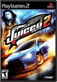 Box cover for Juiced 2: Hot Import Nights on the Sony Playstation 2.