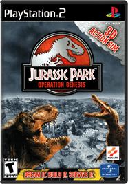 Box cover for Jurassic Park: Operation Genesis on the Sony Playstation 2.