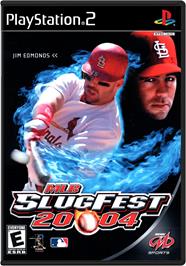Box cover for MLB SlugFest 20-04 on the Sony Playstation 2.