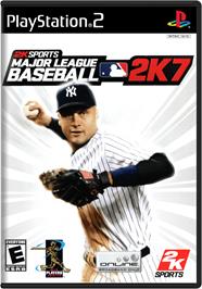 Box cover for Major League Baseball 2K7 on the Sony Playstation 2.