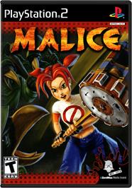 Box cover for Malice on the Sony Playstation 2.