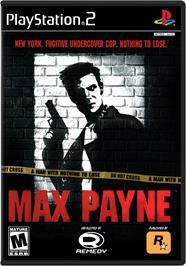 Box cover for Max Payne on the Sony Playstation 2.