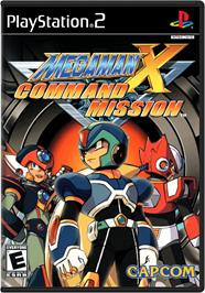 Box cover for Mega Man X: Command Mission on the Sony Playstation 2.