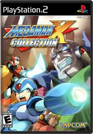 Box cover for Mega Man X Collection on the Sony Playstation 2.