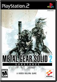 Box cover for Metal Gear Solid 2: Substance on the Sony Playstation 2.