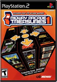 Box cover for Midway Arcade Treasures on the Sony Playstation 2.