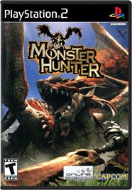 Box cover for Monster Hunter on the Sony Playstation 2.