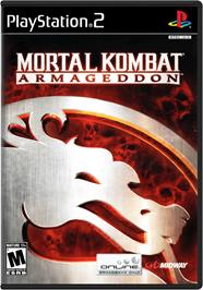 Box cover for Mortal Kombat: Armageddon on the Sony Playstation 2.