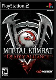 Box cover for Mortal Kombat: Deadly Alliance on the Sony Playstation 2.