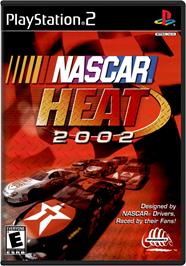 Box cover for NASCAR Heat 2002 on the Sony Playstation 2.