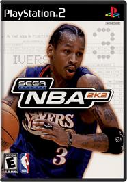 Box cover for NBA 2K2 on the Sony Playstation 2.