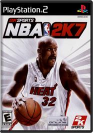 Box cover for NBA 2K7 on the Sony Playstation 2.