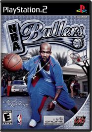 Box cover for NBA Ballers on the Sony Playstation 2.