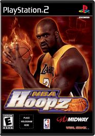 Box cover for NBA Hoopz on the Sony Playstation 2.