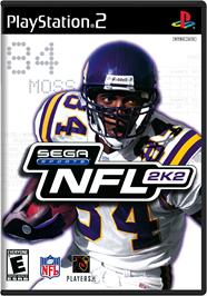 Box cover for NFL 2K2 on the Sony Playstation 2.