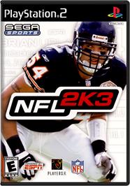 Box cover for NFL 2K3 on the Sony Playstation 2.