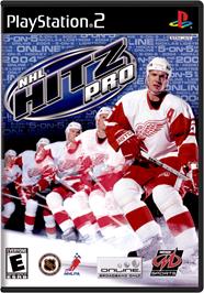 Box cover for NHL Hitz Pro on the Sony Playstation 2.