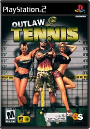 Box cover for Outlaw Tennis on the Sony Playstation 2.