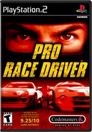 Box cover for Pro Race Driver on the Sony Playstation 2.