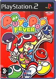 Box cover for Puyo Pop Fever on the Sony Playstation 2.