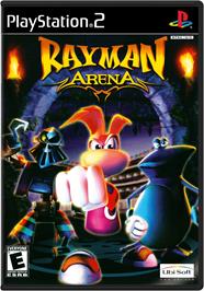 Box cover for Rayman Arena on the Sony Playstation 2.