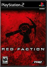 Box cover for Red Faction 2 on the Sony Playstation 2.