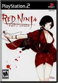 Box cover for Red Ninja: End of Honor on the Sony Playstation 2.