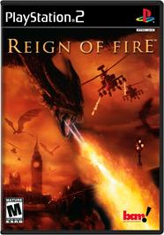 Box cover for Reign of Fire on the Sony Playstation 2.